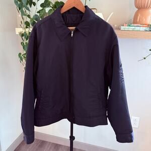 Vintage Von Dutch Slick Jacket Black XL Biker Streetwear Y2K Motorcycle